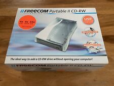 Freecom Portable II External CD-RW Drive 4x4x24 Boxed Complete