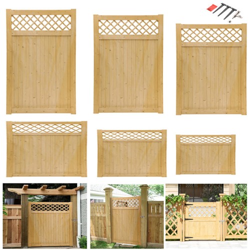 Wooden gate pedestrian doors - wooden,