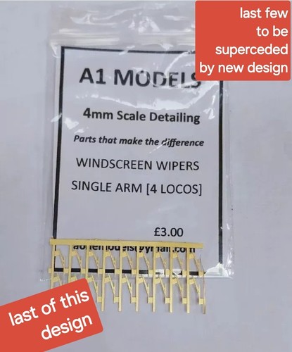4mm scale single - single, arm