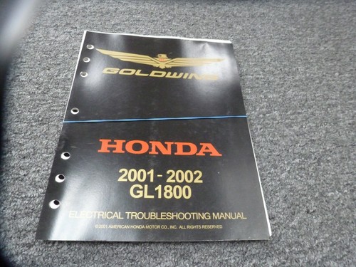 2001 2002 honda - gl1800, gold