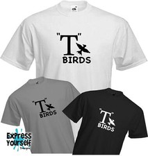 'T' Birds - Grease - Fancy Dress - Quality T-shirt - Costume - Funny - Greece