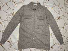 DAVIDA Women Gray Button 100%