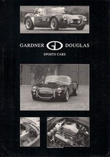 Gardner Douglas GD Mk3 1990s UK Market Single Sheet Brochure Cobra Replica