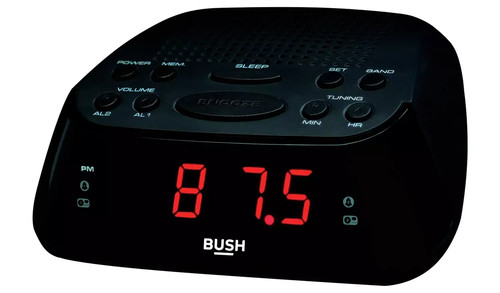 Bush alarm clock radio fm - radio, am
