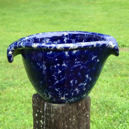 Vtg bennington potters blue - vtg,