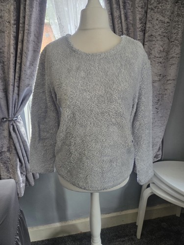 Ladies light blue fluffy - blue,