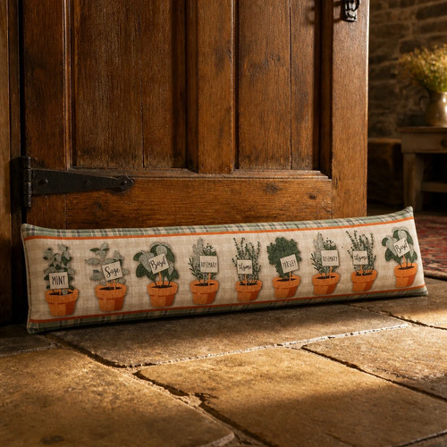 Door draught excluder herb - door,