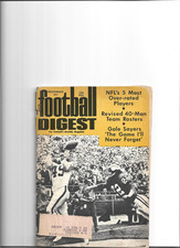 American Football (NFL) December 1971 magazine