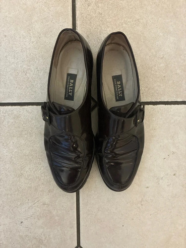 Bally patent dark brown - dark,