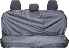 Town & Country Pick-Up Rear Seat Cover Set - Black