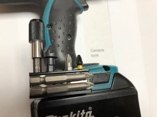 Bit holder for - for, drills