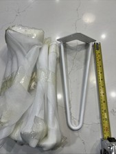 White Hairpin 12” Legs