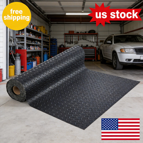 Garage floor mat pvc - mat, rubber