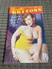 Original "Beautiful Britons" Magazine May 1957 Vol. 2 No. 19 - UK Glamour Model