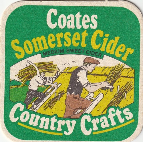 Beer mat coates - beer, cider