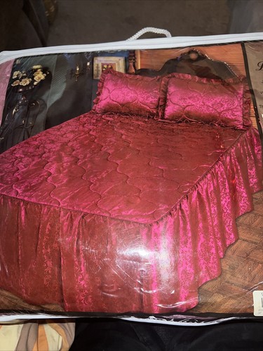 Loren jacquard satin queen - loren,