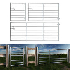 Galvanised Metal Field Gate