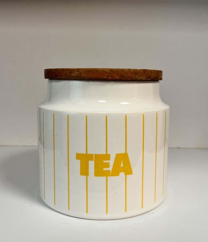 Vintage hornsea yellow stripe - vintage,