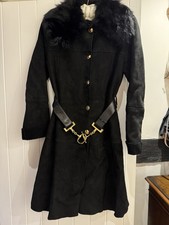 Gucci Black Lamb skin Leather