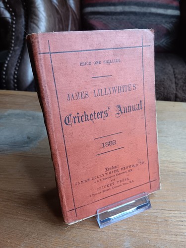 1882 james lillywhite - james, lillywhite's