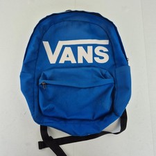 VANS Backpack Blue Unisex Canvas Classic Skateboarding Bag Medium