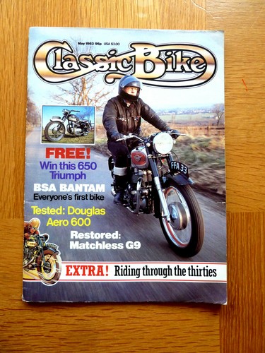 Classic bike magazine may 1983 - classic,