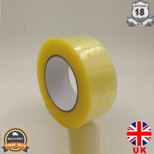 6 Rolls 2" Sticky Tape Clear Parcel Packing Sellotape Cellotape 66m*48mm 2inch