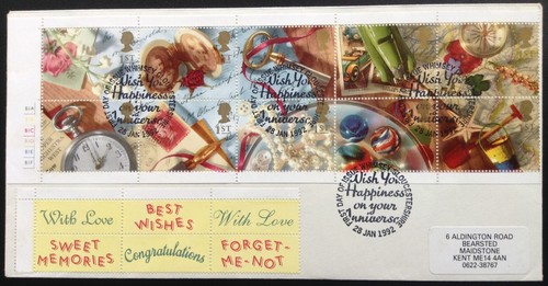 Qeii 1992 greetings - 1992, set