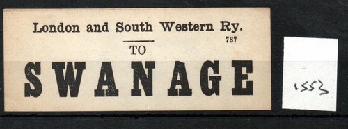 London south western railway - &,