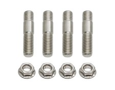 YAMAHA Exhaust Studs and Nuts 304 Stainless Steel Set of 4