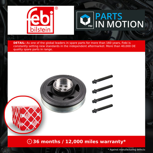 Crankshaft pulley fits bmw - crankshaft,