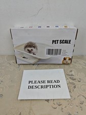 Puppy Scales 10KG Baby Pet Weighing Scales,Digital Pet Scale,Small Cat (READ)