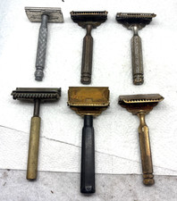 VINTAGE SAFETY RAZOR LOT OF 6