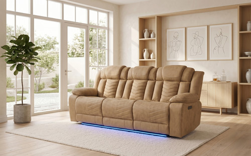 Zeus fabric electric - electric, recliner