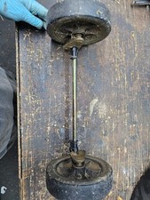 Hayter Harrier 41 Variable Speed Petrol Lawnmower Front Wheels and axle