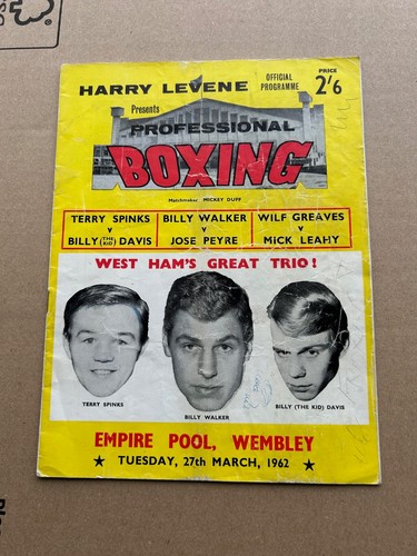 Boxing programme terry - programme.,