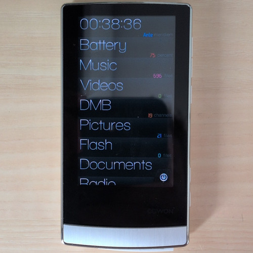 Cowon 48gb white - cowon, j3