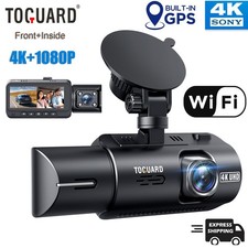 TOGUARD 4K Dual Dash Cam WiFi