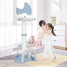 4-In-1 Kids Basketball Hoop