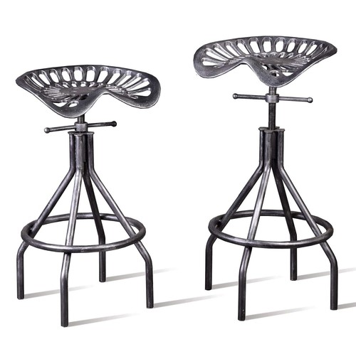 Counter stools cast iron - iron, 2