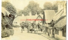 RP SHANKLIN Crab Hotel THATCH COTTAGES Pony + Trap ISLE OF WIGHT