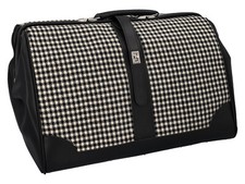 SPORT TOURING BAG 901 IN PEPITA AND LEATHER FOR ALL PORSCHE MODELS - 90180213100