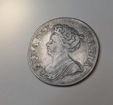 1711 Queen Anne Silver Shilling