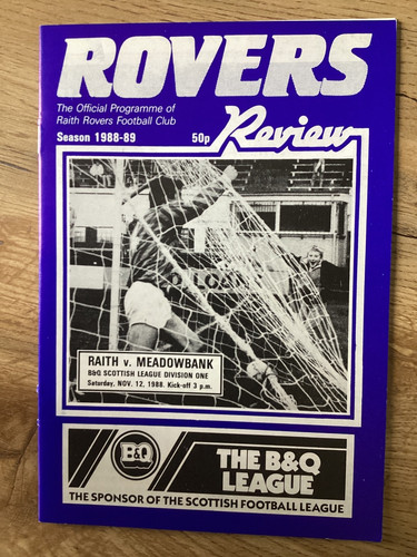 Raith rovers meadowbank - raith, v