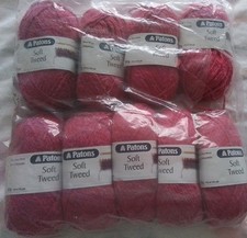 9 x 50g  Patons Bright  Pink