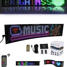 RGB LED Sign Scrolling Message