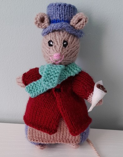 Hand knitted dickensian - knitted,