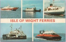 Isle of Wight VTG Postcard
