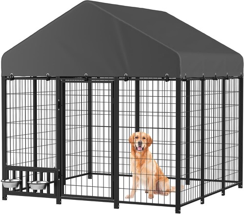 6x6 outdoor dog kennel - dog,