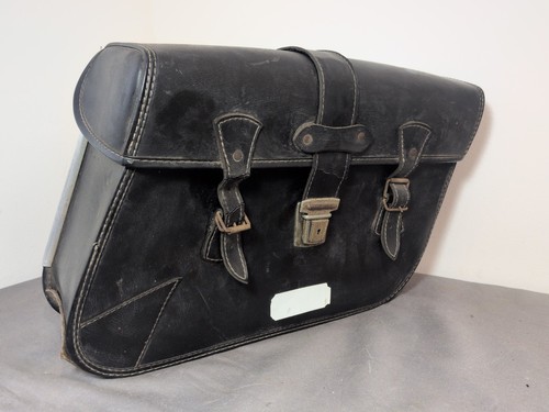 Vintage mid century - century, leather